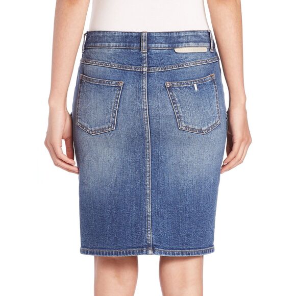 Stella McCartney Denim Cargo Skirt size US 12-14, IT size 48 - Picture 2 of 7